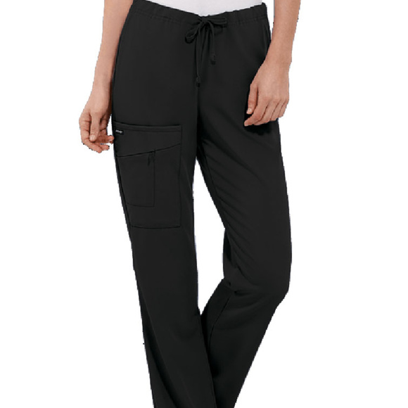 Jockey Women's Black Flare Leg Cargo Pant - Picture 1 of 6